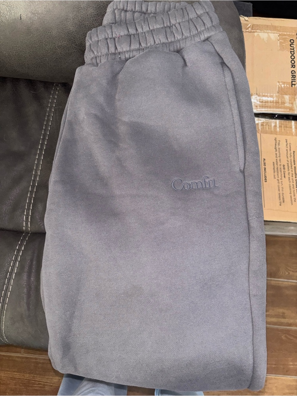 Men's Gray comfrt Jogger Pants